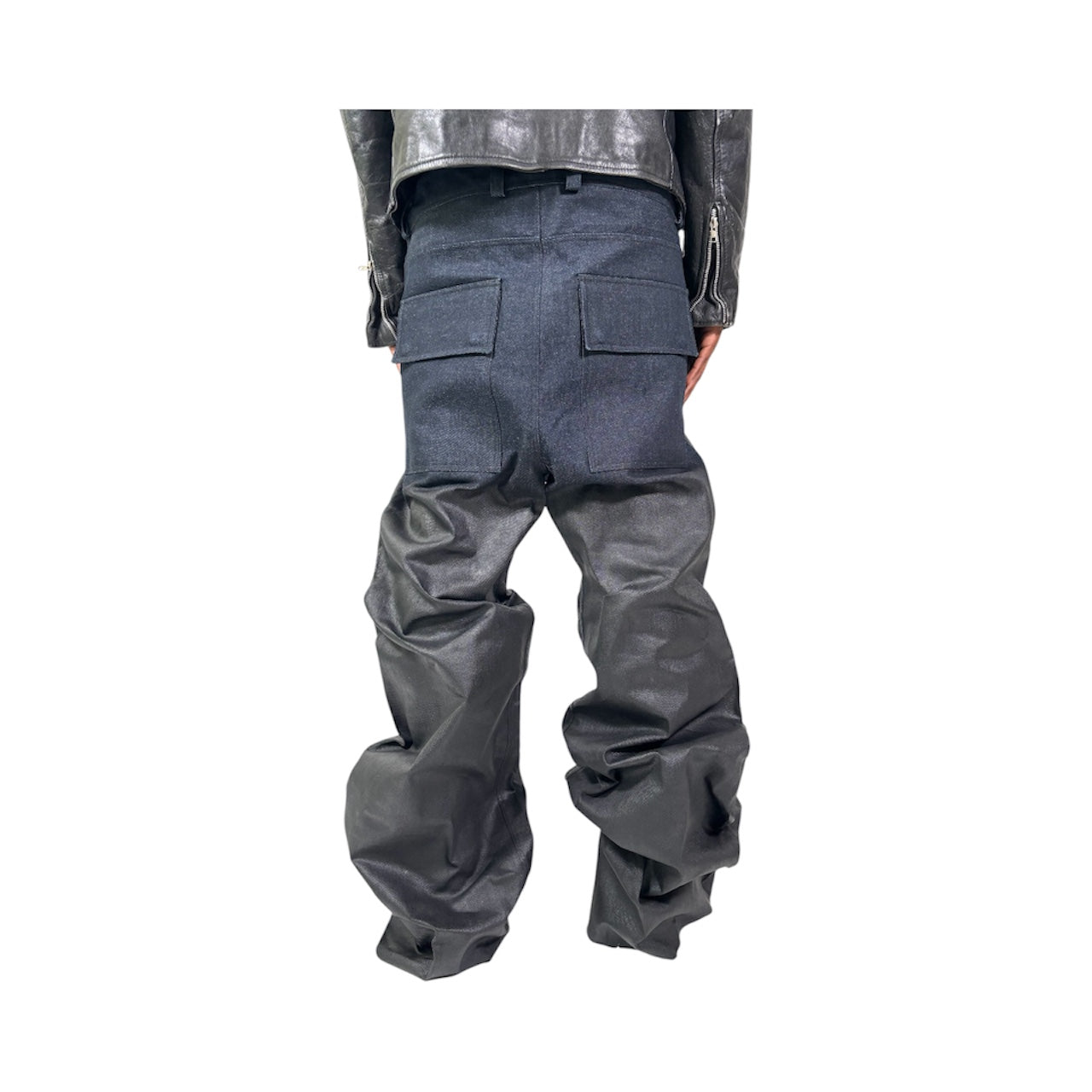 Indigo Corrupted Wax Denim